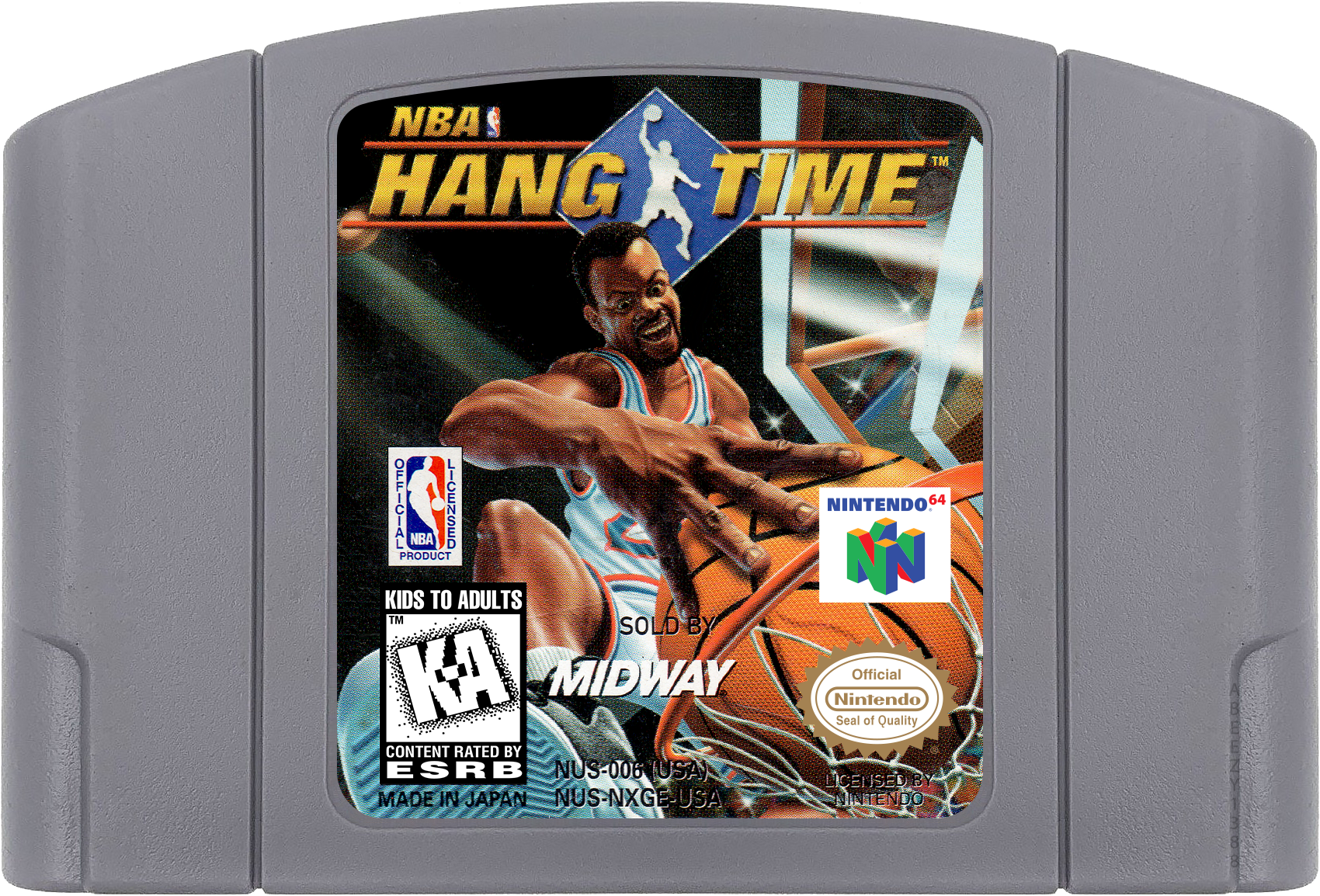 NBA Hang Time media 6 for Nintendo 64
